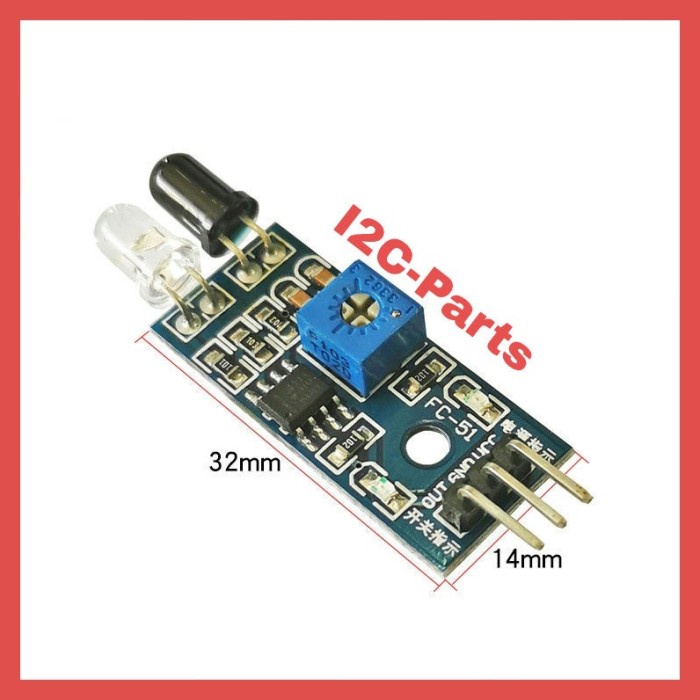 IR Infrared Barier Obstacle Sensor Avoidance Module Arduino STM32