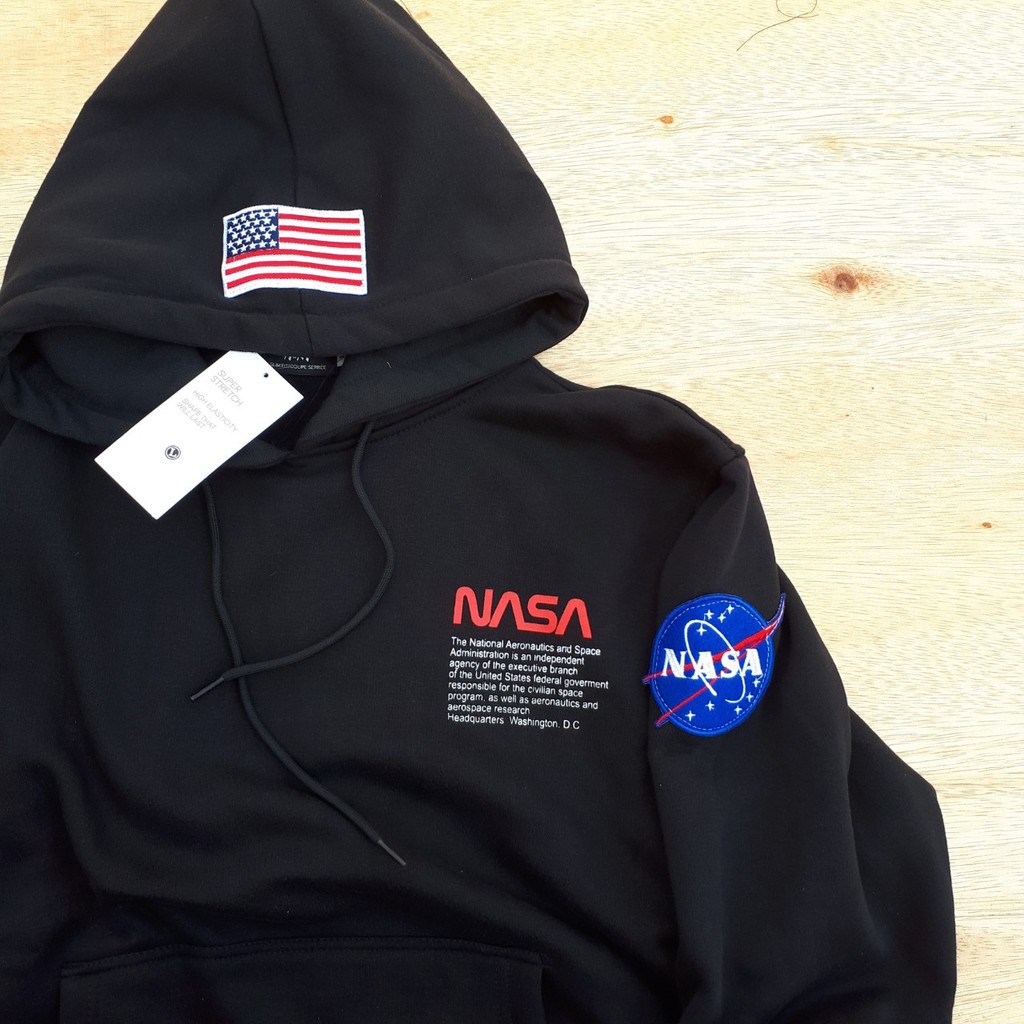 hoodie nasa h&m original