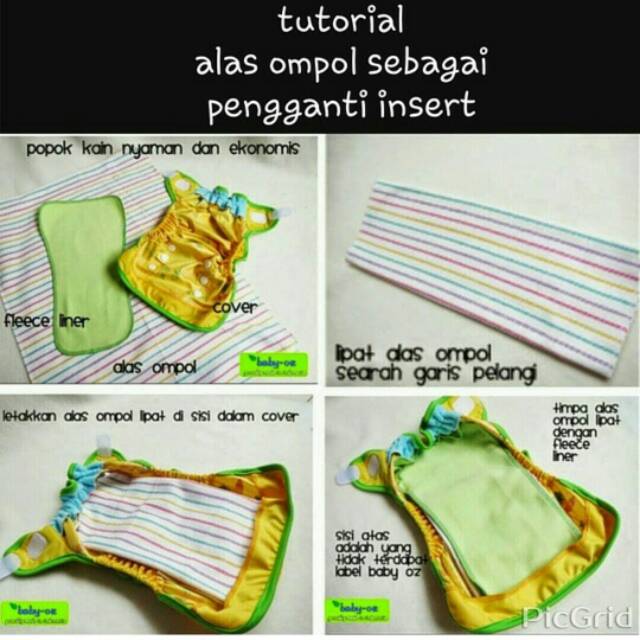 Clodi Cover Baby oz  Sheizy newborn dapat 1 insert diaper newborn cuci ulang