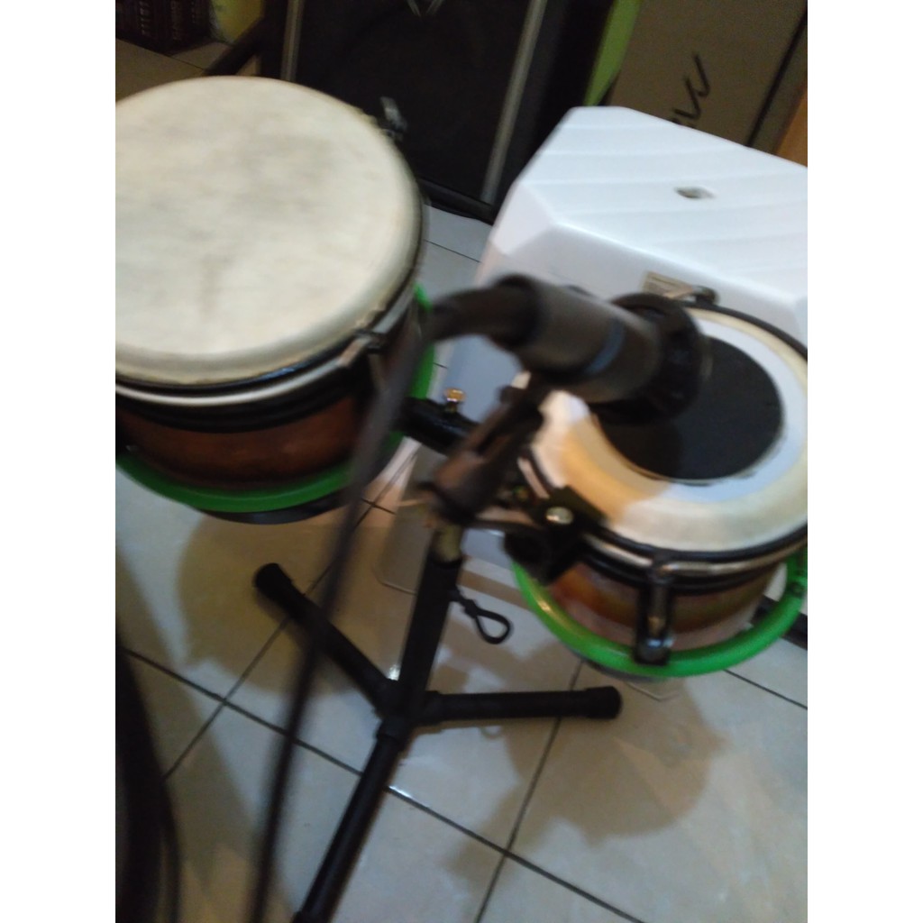 stand mic jepit ketipung atau drum