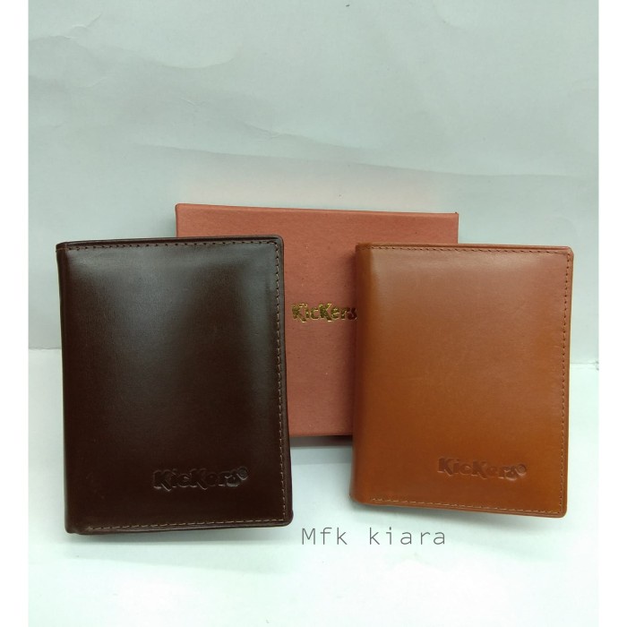 Dompet Pria Dompet kulit pria Kickers Kulit asli model diri (P2A5) Dompet Pria Kulit Asli Dompet Pri