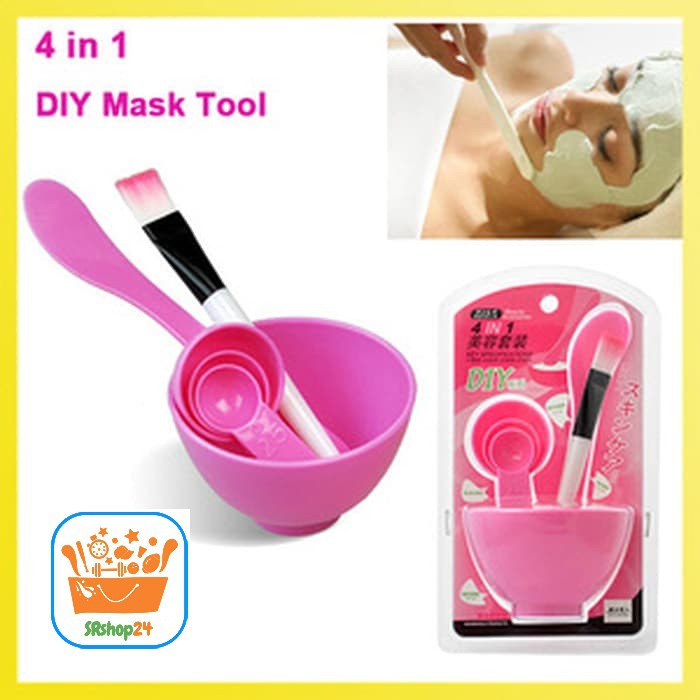 MANGKOK MASKER WAJAH SET 4 IN 1