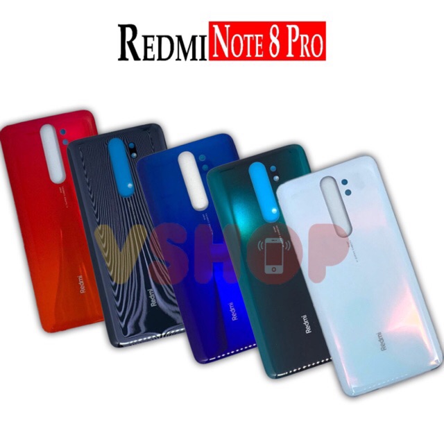 BACKDOOR - BACK CASING XIAOMI REDMI NOTE 8 PRO TUTUPAN BATERAI