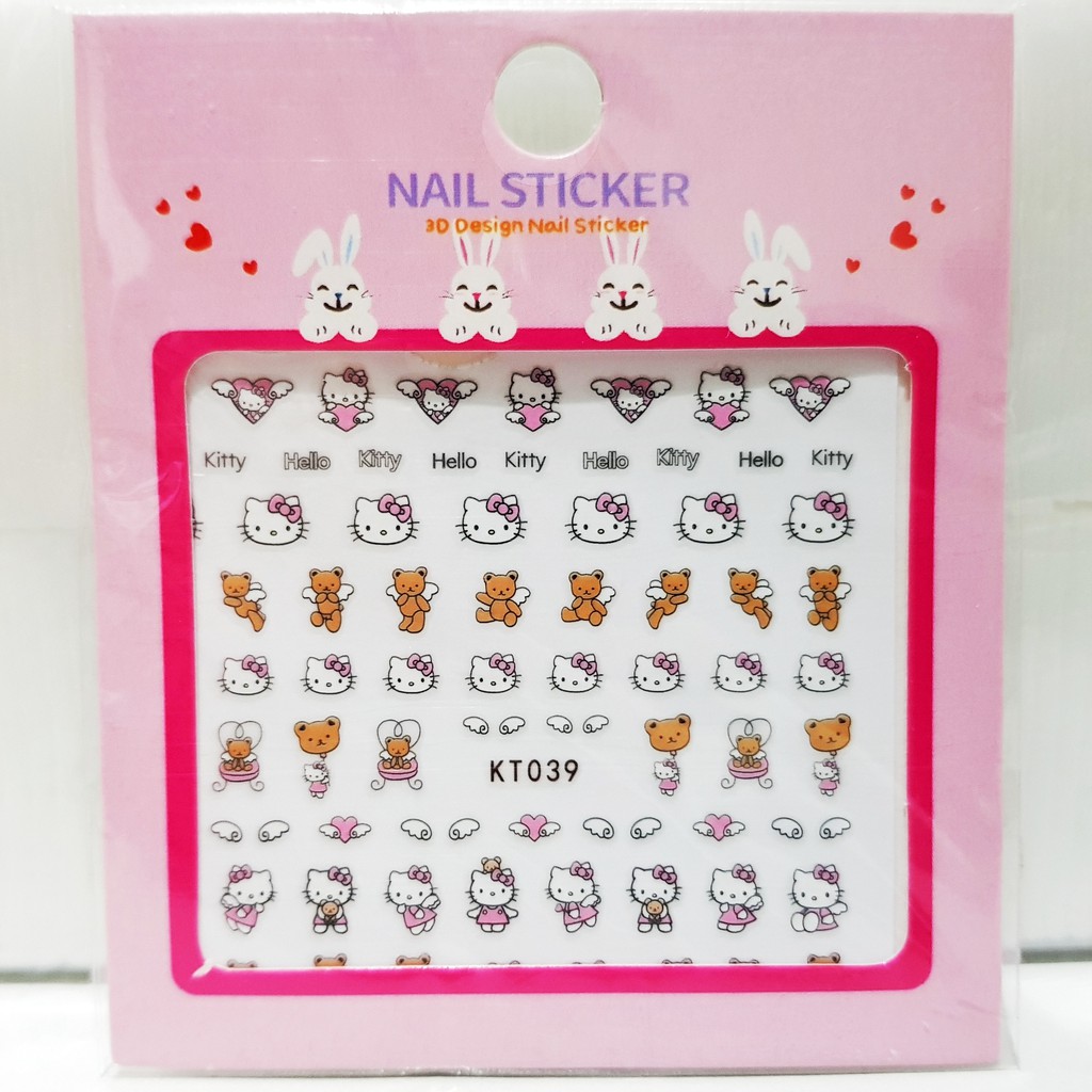 Stiker Kuku Anak - HELLO KITTY Series