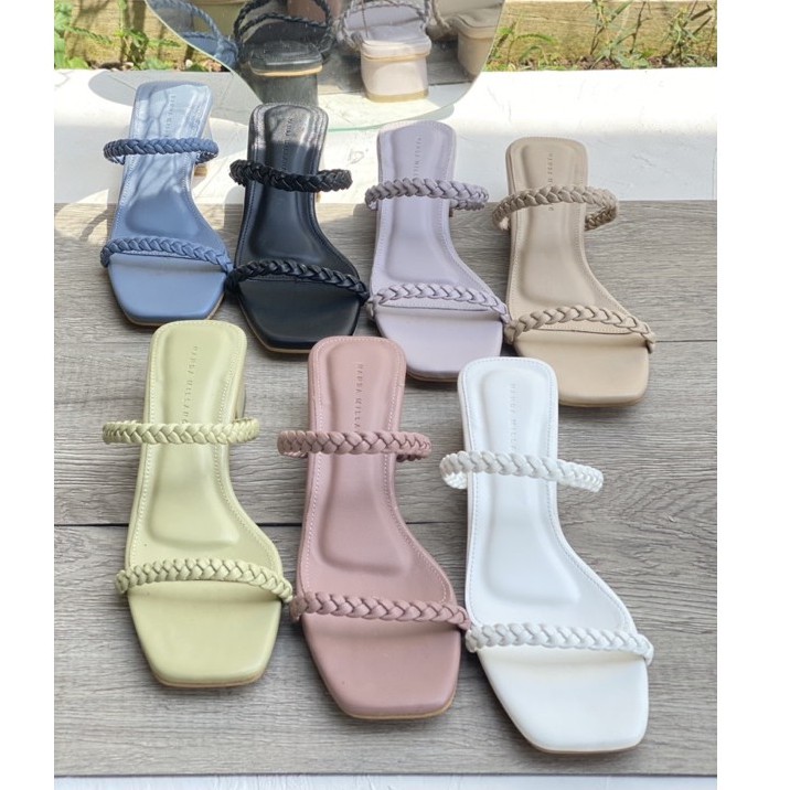 Sandal sepatu hak tahu Nanda Millano HT 002