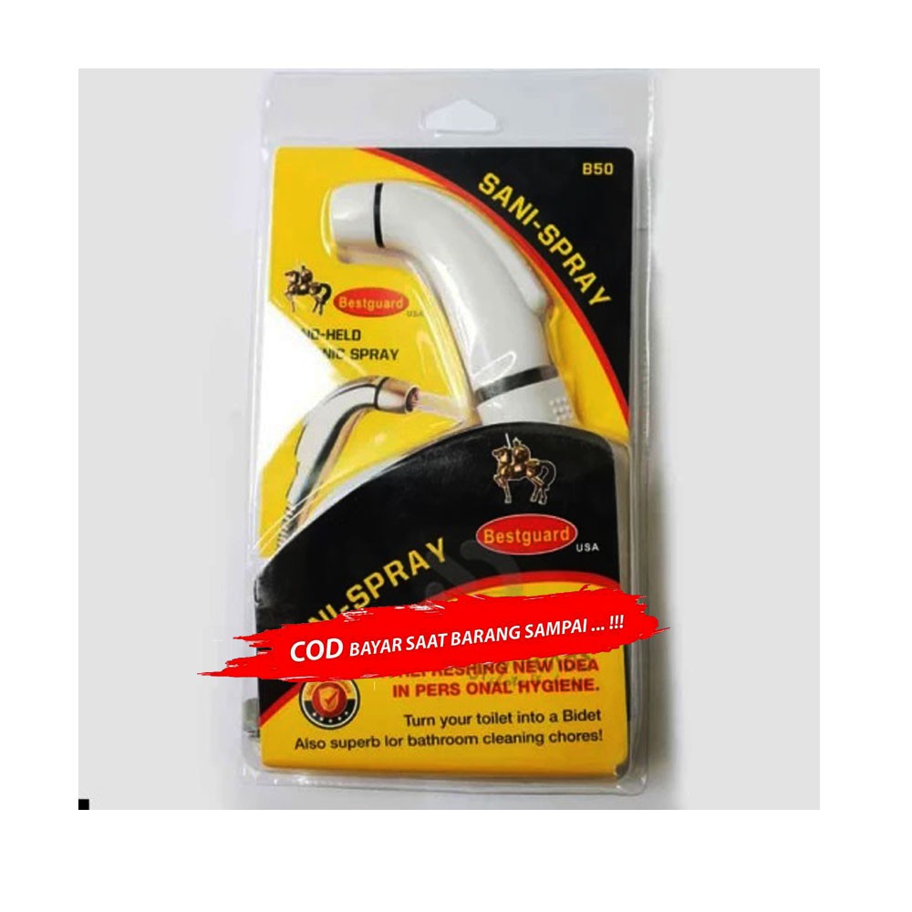 Jet Shower Kloset Toilet Closet Wasser Cebok WC Semprotan Duduk Kamar Mandi Ringan Kamar Mandi