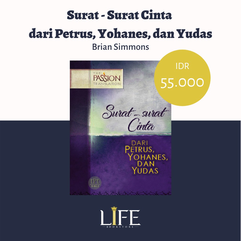 Surat - Surat Cinta dari Petrus, Yohanes, dan Yudas - Brian Simmons