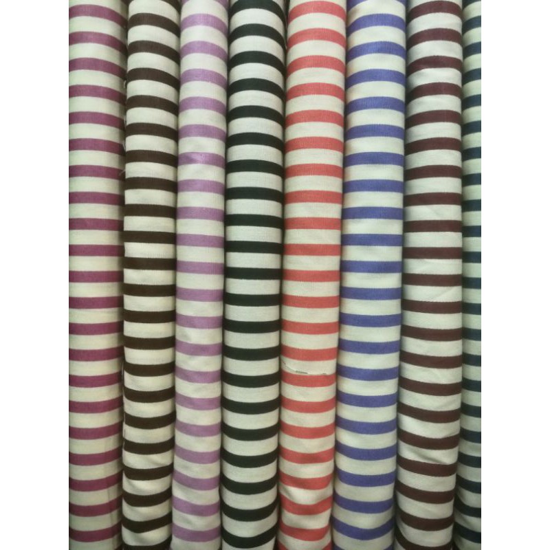 kain bahan katun jepang motif salur lilin