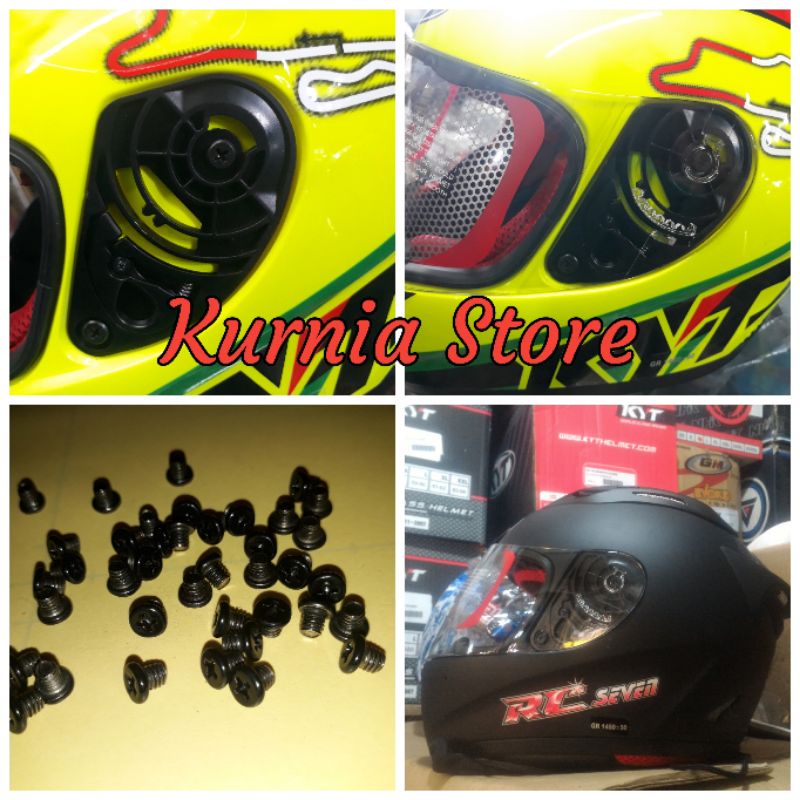 baut helm kyt full face kyt Rc 7 R10 K2R