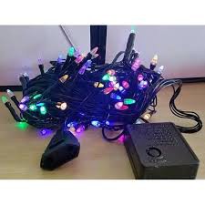 Lampu Tumblr Led Dekorasi Lampu Hias Natal Twinkle Light String 8 Control Nyala Lampu