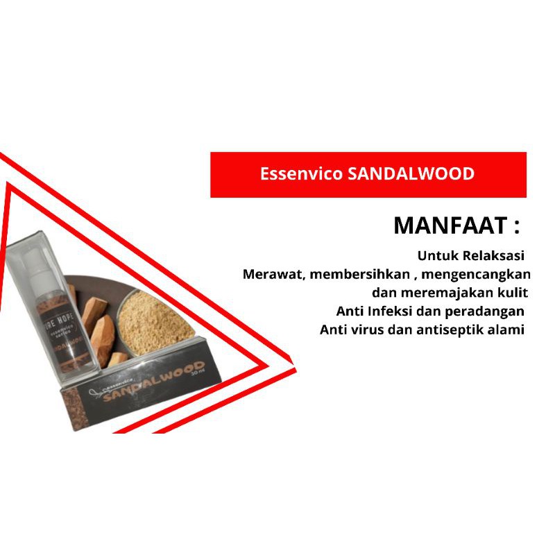 Essenvico Essential Oil VCO SANDALWOOD 30ml