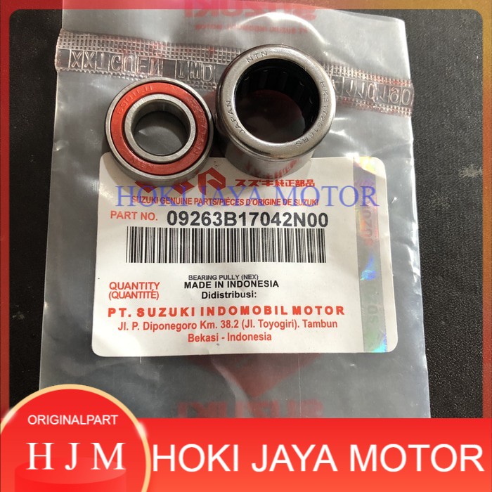 jual Bearing Pully Lahar Laher Bambu Kanan Kiri 1 Set Suzuki Nex