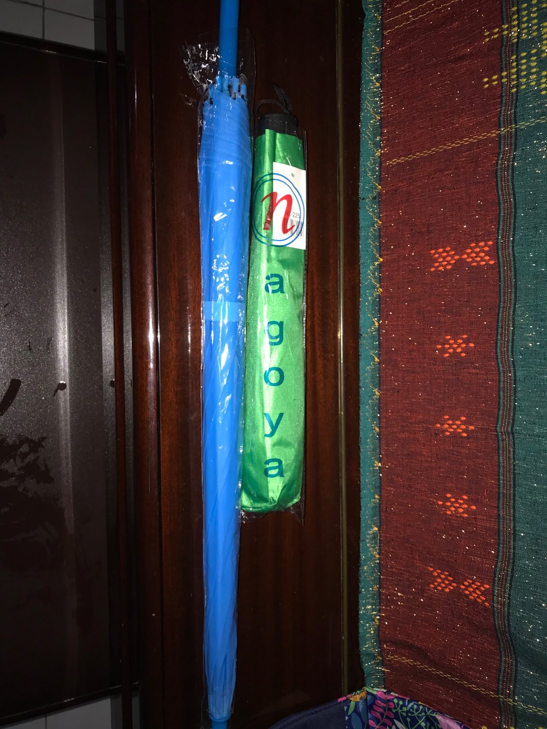 Payung Tongkat List Pastel Polos . Simple Beautiful Umbrella