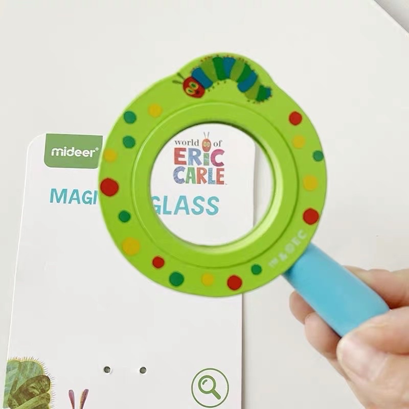 mideer Eric carle magnifying glass kaca pembesar anak