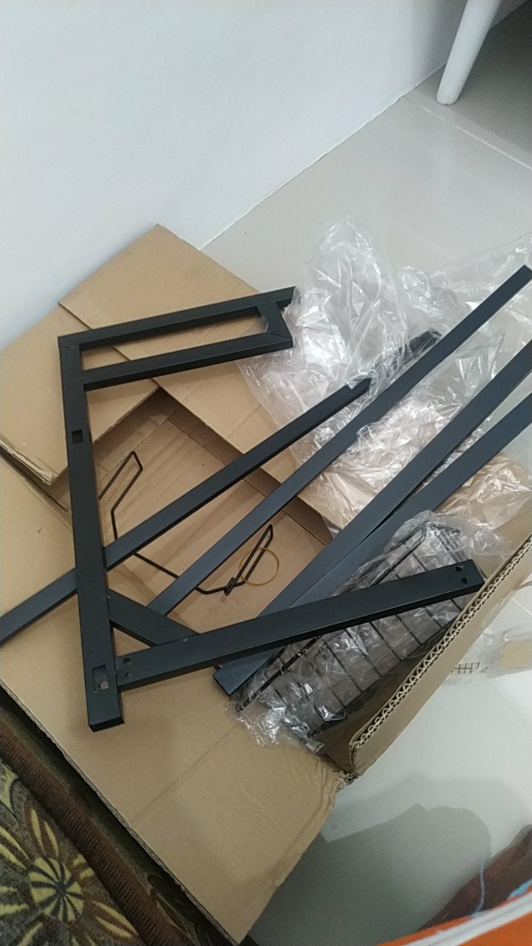 Olla Hom - Rak Dapur Hitam Rak Wastafel Rak Piring Dan Peralatan Dapur 65 Cm Dan 85 Cm