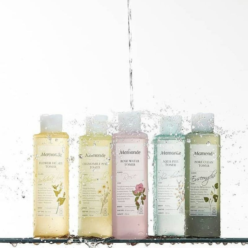 MAMONDE FLOWER TONER / MAMONDE ROSE WATER TONER / MAMONDE TONER