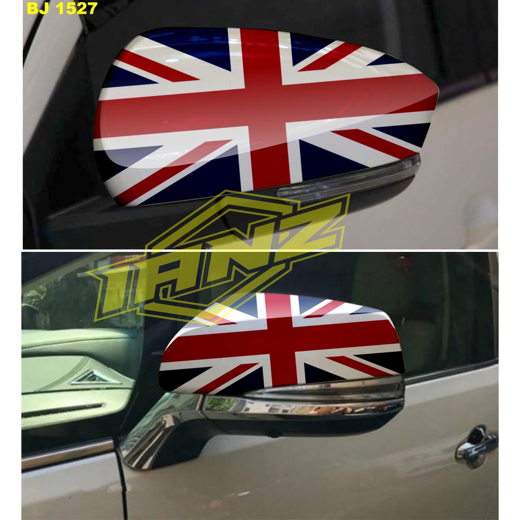 STIKER SPION MOBIL BENDERA INGGRIS / STIKER MOBIL / STIKER SPION