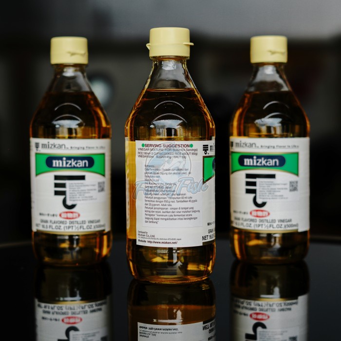 

Mizkan Kokumotsu Vinegar / Cuka Sushi Jepang / Rice Vinegar 500Ml 011
