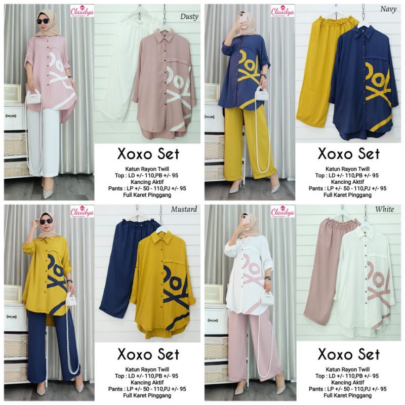 XOXO SET ORIGINAL CLAUDYA