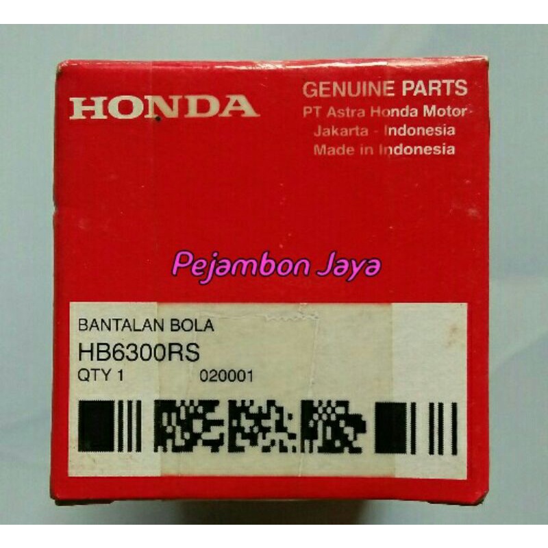 HB6300RS BANTALAN BOLA KLAHER 6300