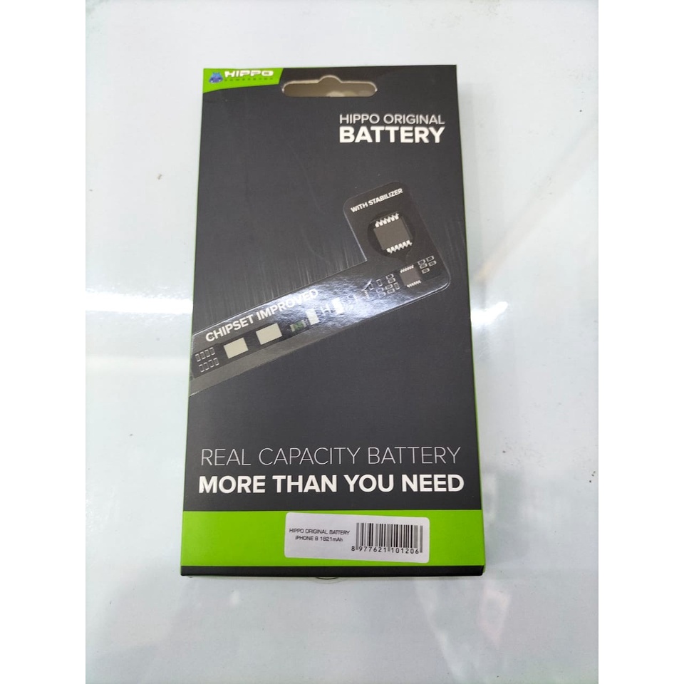 Baterai Batere Battery Hippo Iphone 8