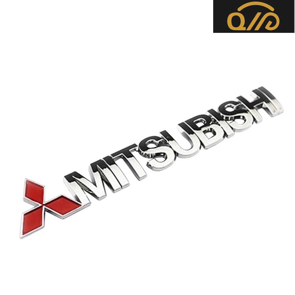 Stiker Logo Mitsubishi Untuk Bagasi Mobil Toyota Xpander Triton Lancer Evo Asx Mirage Outlander Grandis Pajero L200