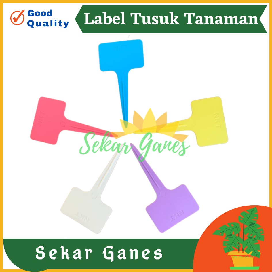 Label Tanaman Tusuk Tancap NKT Name Tag Tanaman Label Tanaman Waterproof Anti Air Tancap Gantung Besar Anggrek Toga Obat 100pcs Name Tag Tanaman Nkt Warna Warni Tebal Penanda Label - NAME TAG TANAMAN HIAS PLANT LABEL TERMURAH BAHAN BAGUS