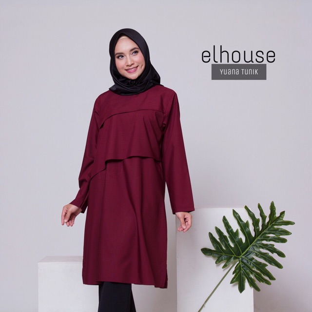 elhouse yuana tunik atasan panjang