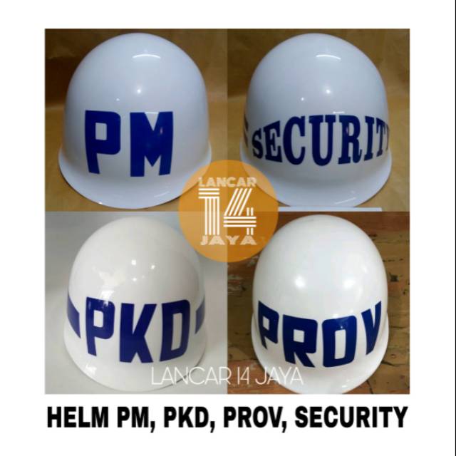 Helm Satpam / Security / PROV / helem PKD