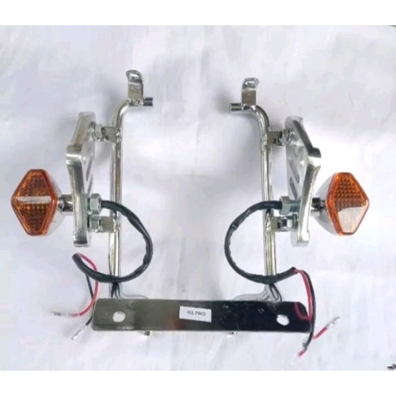 Pangkon Tralis Lampu Pesek Gl Pro Cnc Set Lampu Sein Diamon