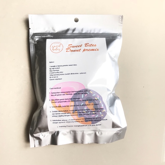 

Sweet bites donut premix