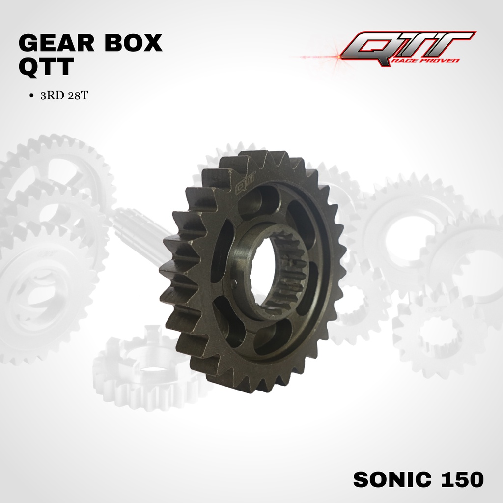 Gear box Rasio QTT Sonic 150 3RD 28T