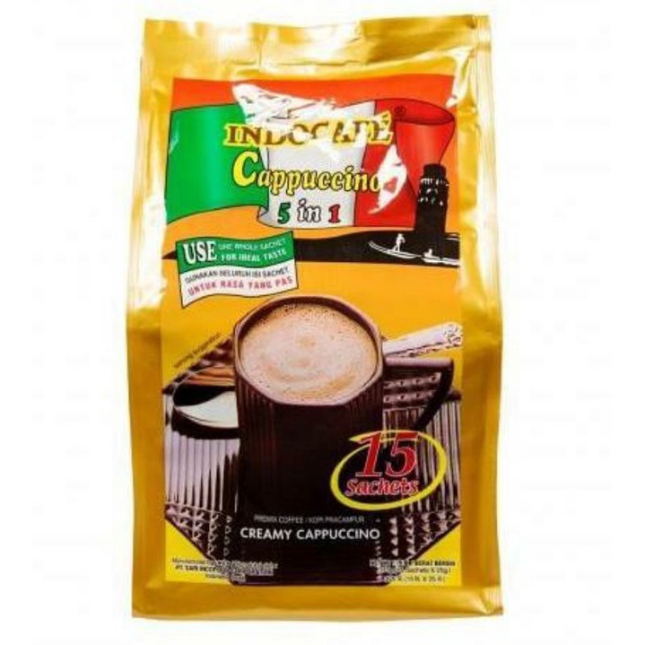 

INDOCAFE CAPPUCCINO ISI 15 SACHET