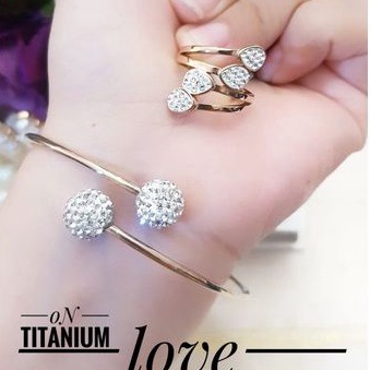 TiTanium Set Gelang ccn R09