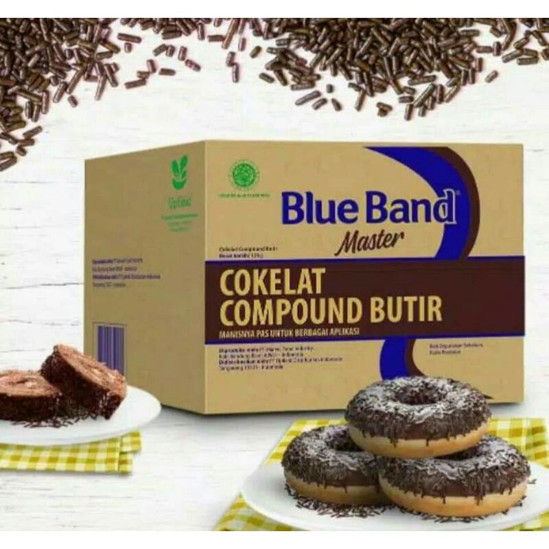 Meses Coklat Blue band