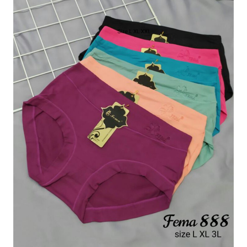 cd fema/celana dalam wanita fema 888