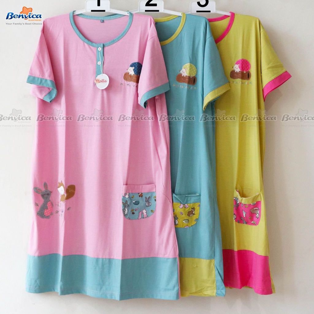 BAJU TIDUR DASTER XL MOLLIS AL - A