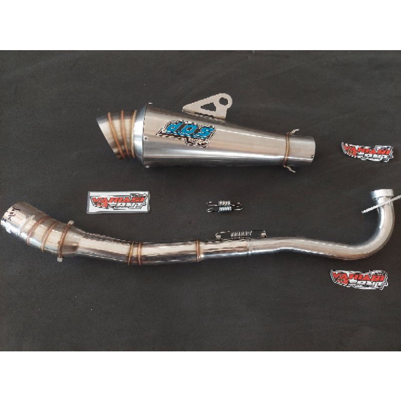 Knalpot Kenalpot Jupiter Z1 Merk DOS Muffler