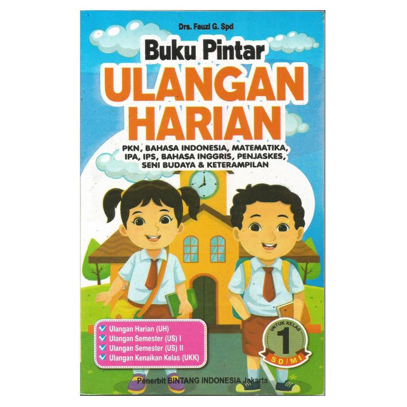Buku Pintar Ulangan Harian Kelas 1 SD/MI