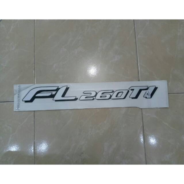 

STICKER STIKER HINO FL 260 TI