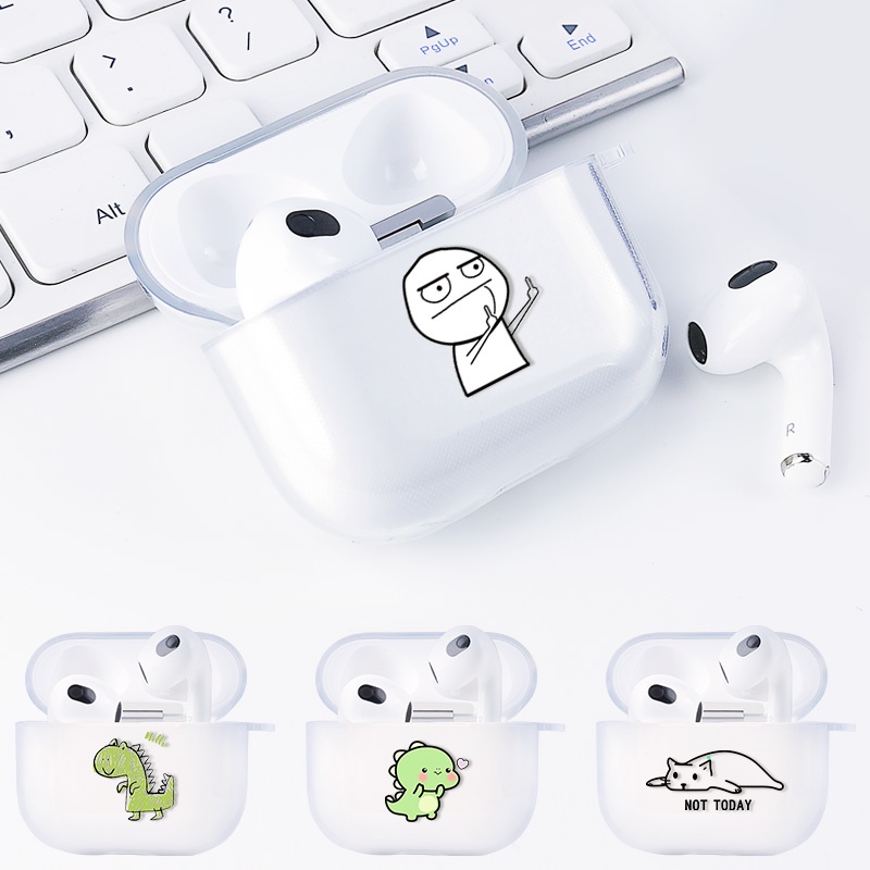 Casing Pelindung Apple AirPods 3 Wireless Bluetooth Motif Kartun Lucu