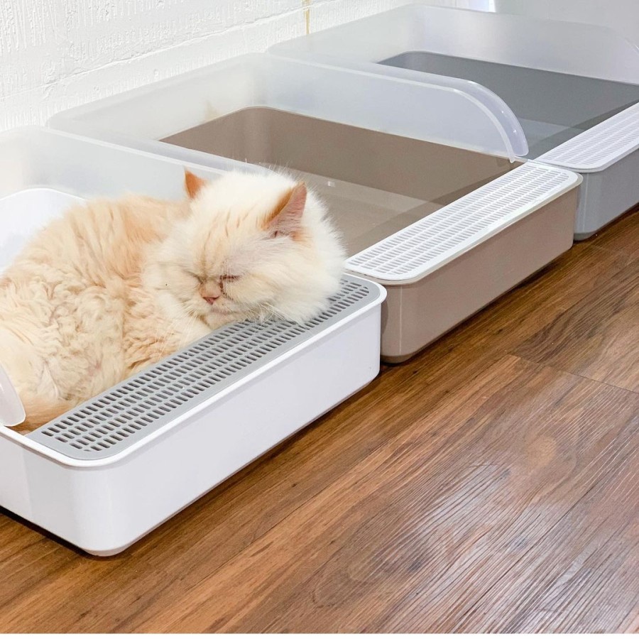 Arthacat spacious litter box - Tempat bak toilet pasir kucing besar