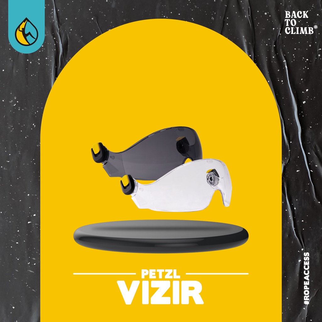 Petzl Vizir Eye shield safety glasses for vertex strato helmet