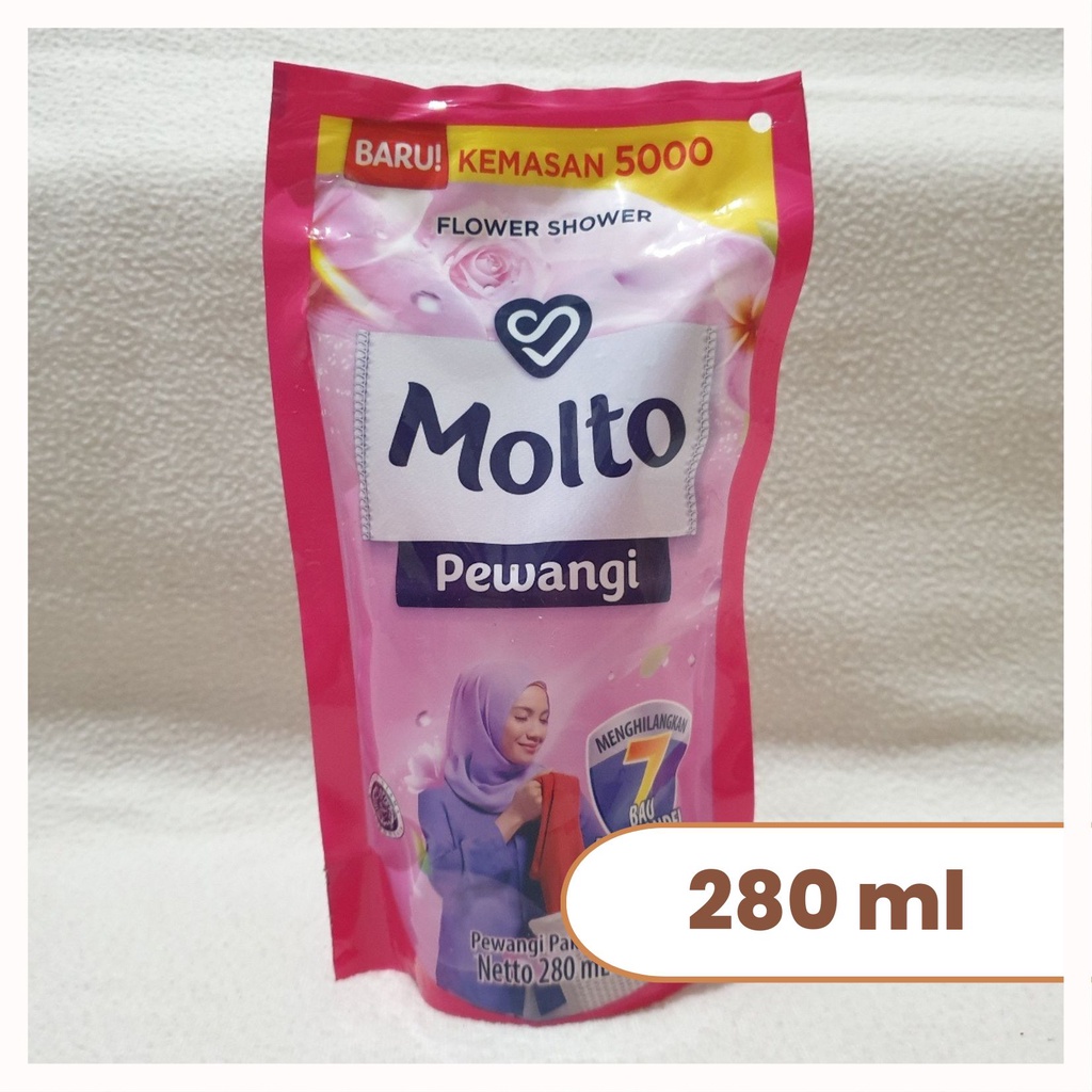 Molto Pewangi Pakaian Kemasan Rp 5000-an
