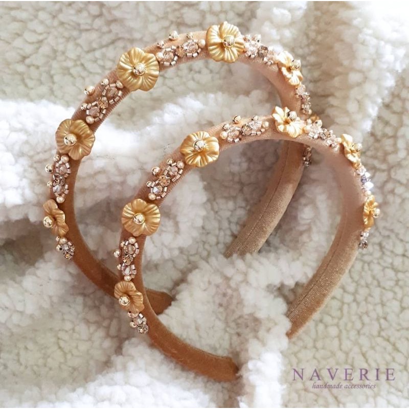 Claire Headband ~ Bando Velvet / Bando Bludru / Bando Beludru / Bando Pearl / Bando Premium / Bando 