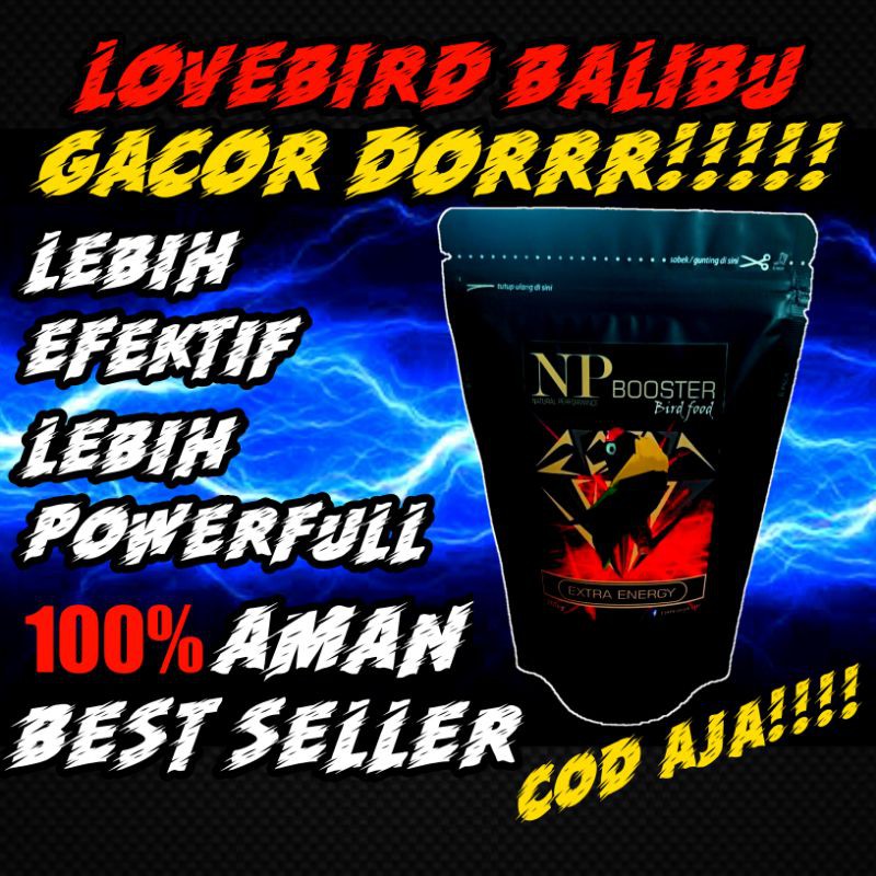 PAKAN LOVEBIRD NP BOOSTER MAKANAN LOVEBIRD KONSLET LOVEBIRD BALIBU LOVEBIRD PAUD