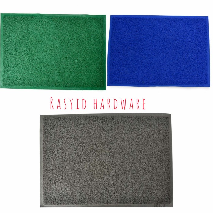 Krisbow Keset Pintu Pvc 80x130 Cm