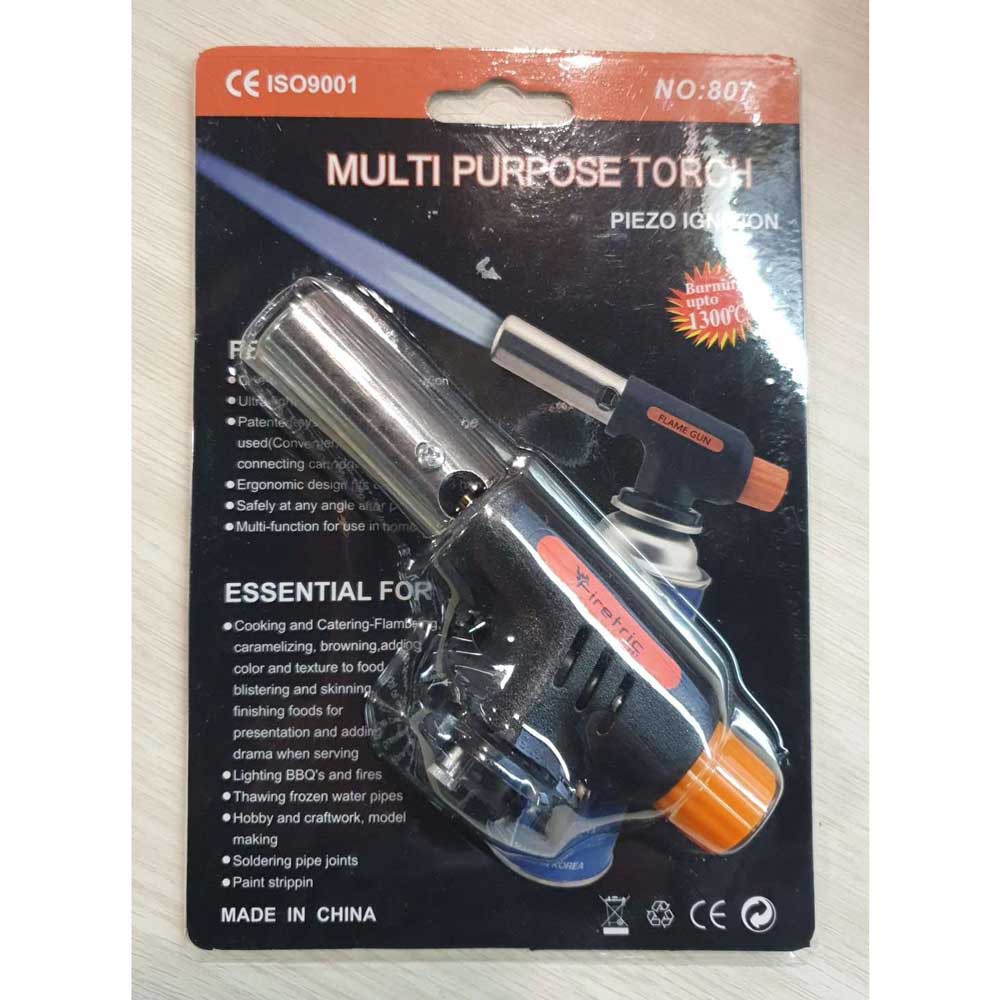Portable Gas OMHASFBY Torch Black Yellow
