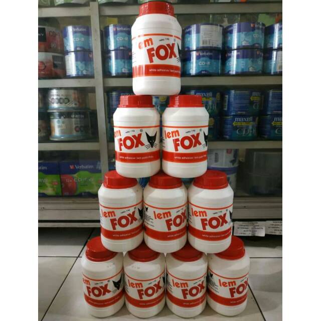 

Lem fox putih 1 kg...