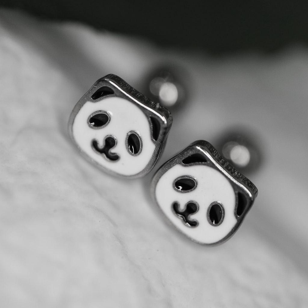 Anting baut panda titanium korea anti karat - ercassia